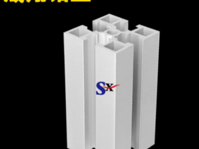 江苏铝型材 铝合金型材 工业铝型材 流水线型材SX-8-4040GB6.8孔图2