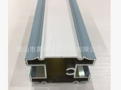 衣柜移门材料 包覆铝材边框 新品45转换框肤感蓝9转12厘厂家直销图2