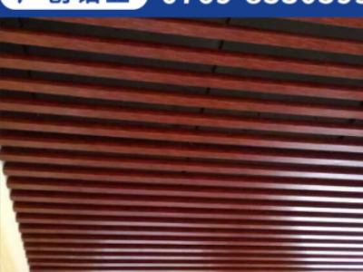 户外木纹铝四方管 长条型材铝方通 室外外墙装饰用铝方管规格全图2