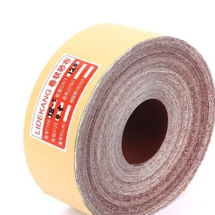 4寸4.5寸手撕砂布卷 木工家具雕刻抛光打磨砂纸砂布软砂带现货图2