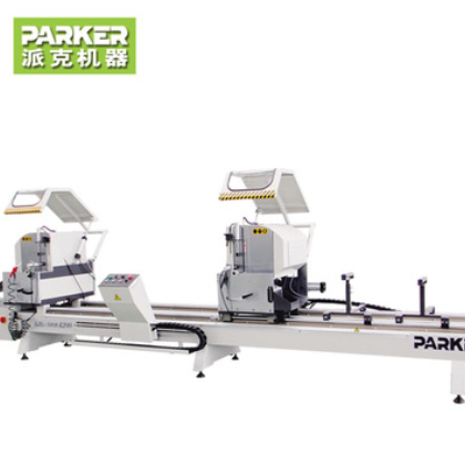 塑钢门窗设备门窗型材双头切割锯床图2