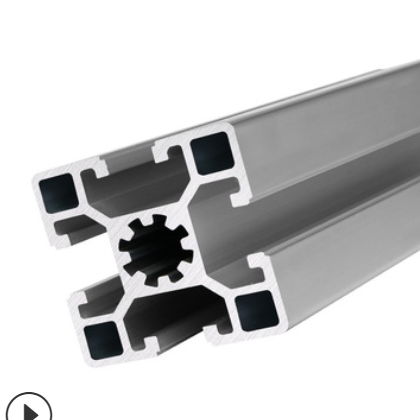 欧4545工业铝型材 流水线铝合金管型材 工作台铝合金型材铝管导轨图2