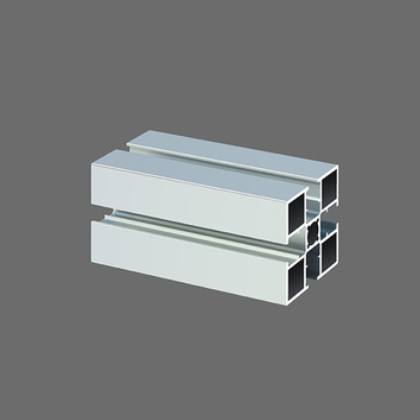 厂家直销国标50100铝材 铝合金铝型材挤出加工 工业流水线导轨铝图2