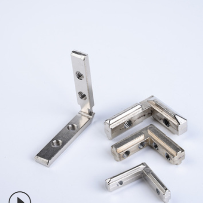 厂家生产QX-角槽连接件 工业流水线配件工业铝型材常用配件批发图2