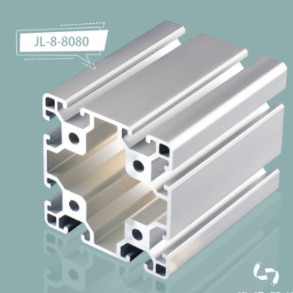 铝型材JL-8-8080铝合金门框型材 工业铝型材 流水线工作台铝型材图2