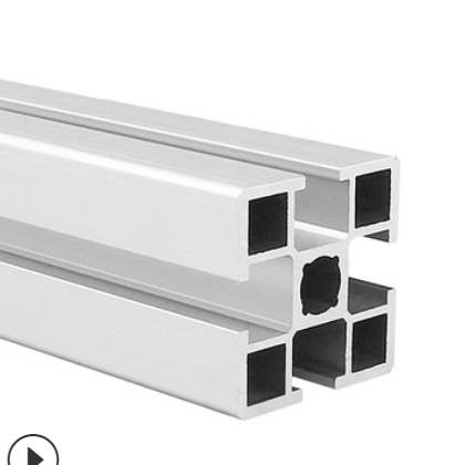 国标4040银白铝型材工业铝合金型材40x40流水线工作台框架机架图3