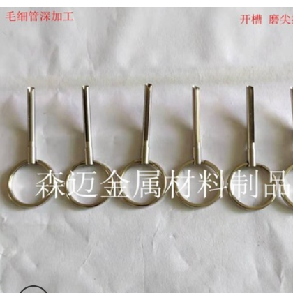 批发H65黄铜毛细管 T2紫铜毛细管切割 去毛刺 倒角 扩口图3