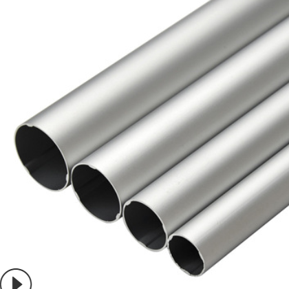 铝合金材6063铝管 东莞铝合金空心管 厂家现货可切6063无缝铝管图2