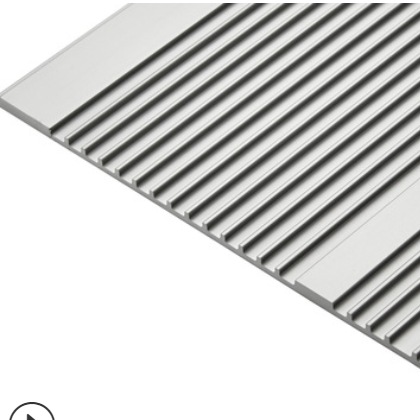 散热器铝型材东莞厂家直供 来图订制易氧化散热器铝合金型材加工图3