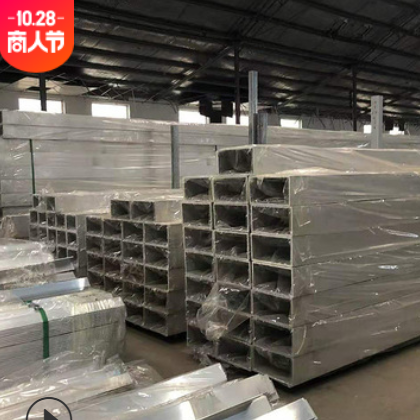 安徽铝方管6061铝方通6063工业铝型材可氧化氟碳喷涂木纹定制生产图3