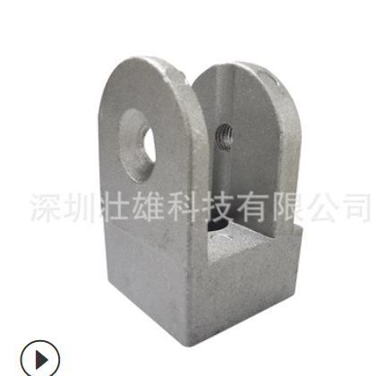 壮雄现货新款锌铝合金活动铰链铝型材配件任意调节角度连接件图3