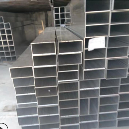 现货铝方管6061 6063铝合金方管 薄厚壁铝材方管大小口径矩形铝管图2