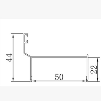 净化铝型材50密封中空单门料净化工程岩棉彩钢板泡沫夹心板单门料图2