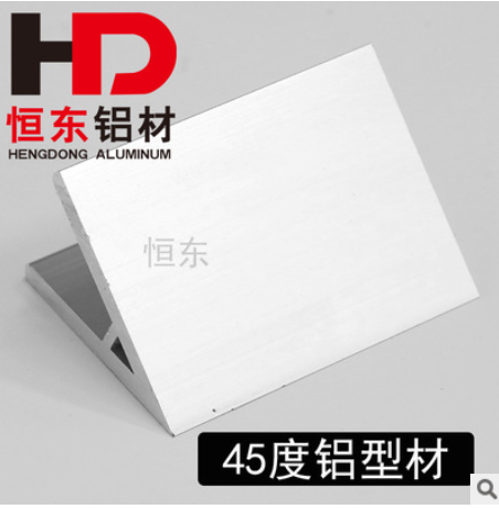 铝型材45度135度连接件 任意切割角度角码铝型材工业铝合金连接件图2