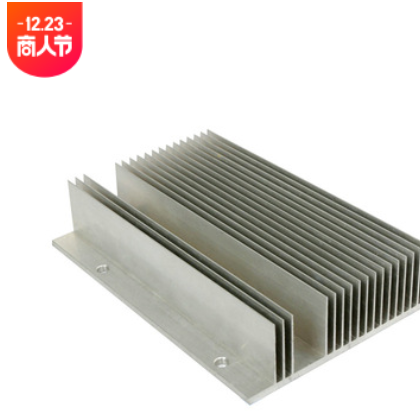 散热器铝型材 太阳花铝型材挤压加工 铝合金插片式散热器图2