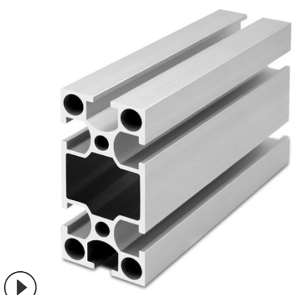 七乐口罩机铝材 4080机架电泳铝材 40*80自动化口罩机铝型材图3