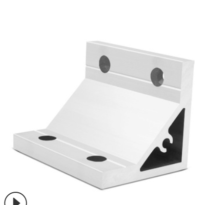 七乐角件20 30 40铝型材挤压角码支架直角支架铝材配件90度铝角码图2