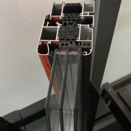 工厂现货断桥铝材程定制 批发断桥铝材不等边角铝 铝条 铝排氧化图3